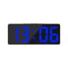 Voice Control LED Digital Alarm Clock With Temperature Display Snooze Mode 8