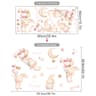 Pink Bear Wall Stickers Kids Room Wall Decals Nursery Wall Decor 3