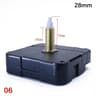 Silent Quartz Clock Movement Mechanism DIY Wall Clock Repair Kit 6