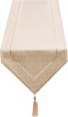 Modern Linen Table Runner Solid Color Dining Table Decor 4