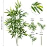 Artificial Bamboo Leaves Tall Fake Bamboo Plant Realistic Indoor Office Greenery Decor 23