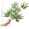 Artificial Bamboo Leaves Tall Fake Bamboo Plant Realistic Indoor Office Greenery Decor 7