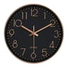 Minimalist Silent Quartz Wall Clock Modern 3D Number Wall Decor 4