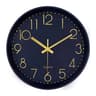 Minimalist Silent Quartz Wall Clock Modern 3D Number Wall Decor 5