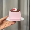 Kawaii Pudding Figurine Anime Desk Decor Cute Pegboard Shelf Ornament 15