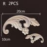 Wood Carving Onlays Corner Appliques Decorative Trim For Furniture 1
