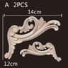 Wood Carving Onlays Corner Appliques Decorative Trim For Furniture 19