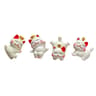 Mini Cat Figurine Decor Cute Animal Statue For Desk And Shelf 8