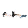 Mini Cat Figurine Decor Cute Animal Statue For Desk And Shelf 5