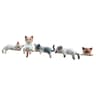 Mini Cat Figurine Decor Cute Animal Statue For Desk And Shelf 6