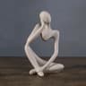 Minimalist Contemplation Sculpture Modern Abstract Human Decor Statue 1