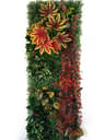 Artificial Plant Wall Panel Green Hedge Decor For Indoor Outdoor Spaces 5