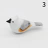 Hand Carved Wooden Bird Figurine Mini Rustic Home Decor 3