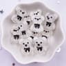 Kawaii Bear Figurines Resin Craft Embellishments Mini Bear Decorations Set 0