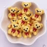 Kawaii Bear Figurines Resin Craft Embellishments Mini Bear Decorations Set 1