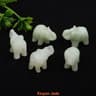 Crystal Elephant Figurine Mini Amethyst Stone Animal Decor For Healing And Home Display 3