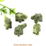 Crystal Elephant Figurine Mini Amethyst Stone Animal Decor For Healing And Home Display 21