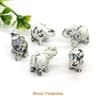 Crystal Elephant Figurine Mini Amethyst Stone Animal Decor For Healing And Home Display 22