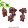 Crystal Elephant Figurine Mini Amethyst Stone Animal Decor For Healing And Home Display 25
