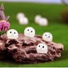Mini Animal Figurines Set Fairy Garden Dollhouse Aquarium Decor 4