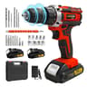 PowerDrive Cordless Electric Screwdriver Drill Combo Home DIY Kit 4