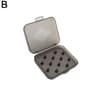 Portable Silicone Earbud Storage Case Transparent Eartip Organizer Box 2