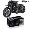 Motorcycle Building Blocks Technical MOC Model DIY Construction Kit 2