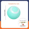 USB Rechargeable Automatic Rolling Cat Toy With Tail Teaser 1