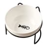 Ceramic Double Cat Bowl For Comfortable Food And Water Feeding 3