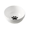 Ceramic Double Cat Bowl For Comfortable Food And Water Feeding 2