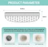 Tonepie Tipro Cat Litter Box Filter Screen Sand Baffle Replacement Accessory Kit For Cleaner Use 8