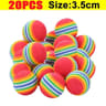 Colorful EVA Cat Toy Balls For Chewing Chasing Training And Interactive Play 2