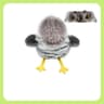 USB Rechargeable Chirping Bird Cat Toy Touch Activated Flapping Wings For Indoor Exercise Play 3