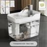 USB Automatic Cat Water Fountain With Filter For Small Pets 2