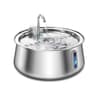 Stainless Steel Cat Fountain Large Capacity Automatic Pet Water Dispenser With Multi Layer Filtrati 2