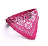 Cat Bandana Collar Adjustable PU Leather Necktie Scarf For Dogs And Cats 4