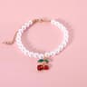 Princess Pearl Pet Necklace With Bow Pendant For Cats Puppies And Small Dogs 1
