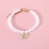 Princess Pearl Pet Necklace With Bow Pendant For Cats Puppies And Small Dogs 3