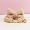 Personalized Teddy Cat Collar With Name Plate Bell And Bow Tie 9