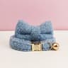 Personalized Teddy Cat Collar With Name Plate Bell And Bow Tie 16