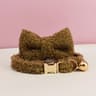 Personalized Teddy Cat Collar With Name Plate Bell And Bow Tie 10