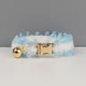 Personalized Lace Cat Collar With Bell For Cats And Small Dogs 4