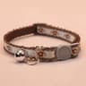 Floral Embroidered Cat Collar Adjustable Lace Collar With Bell For Cats And Kittens 2