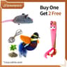 Electric Interactive Mouse Cat Toy Fast Moving Plush Pet Chaser For Indoor Kittens 6