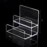 Clear Acrylic Display Risers For Handbags Jewelry Makeup And Purse Storage Rack 1