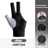 Open Three Finger Billiard Cue Glove For Left Hand 2
