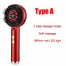 Red Light Scalp Massage Comb With Oil Applicator 1