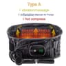 Inflatable Heated Lumbar Support Belt With Vibration Massage 2