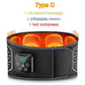 Inflatable Heated Lumbar Support Belt With Vibration Massage 4