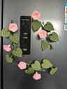BloomVine 3D Morning Glory Fridge Magnets 6